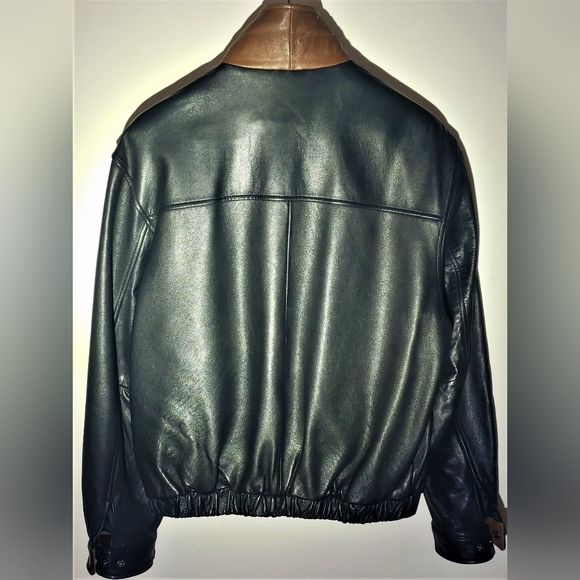 DANIEL CREMIEUX (M) Black leather jacket - Picture 2 of 4